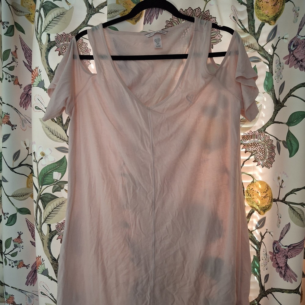 Victoria's Secret Light Pink Sleep Shirt